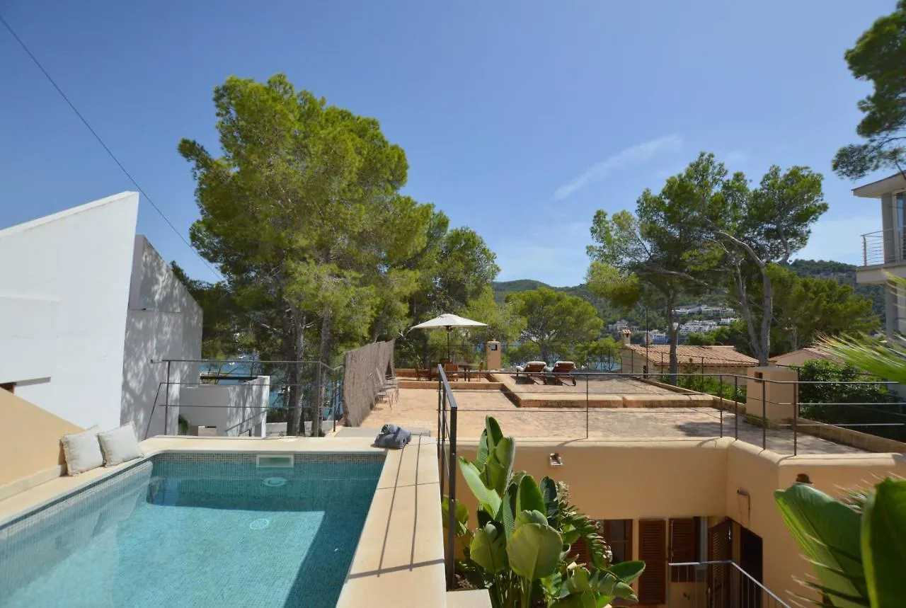 木屋 Private Pool With Sea Views In Port Of Andratx别墅 西班牙