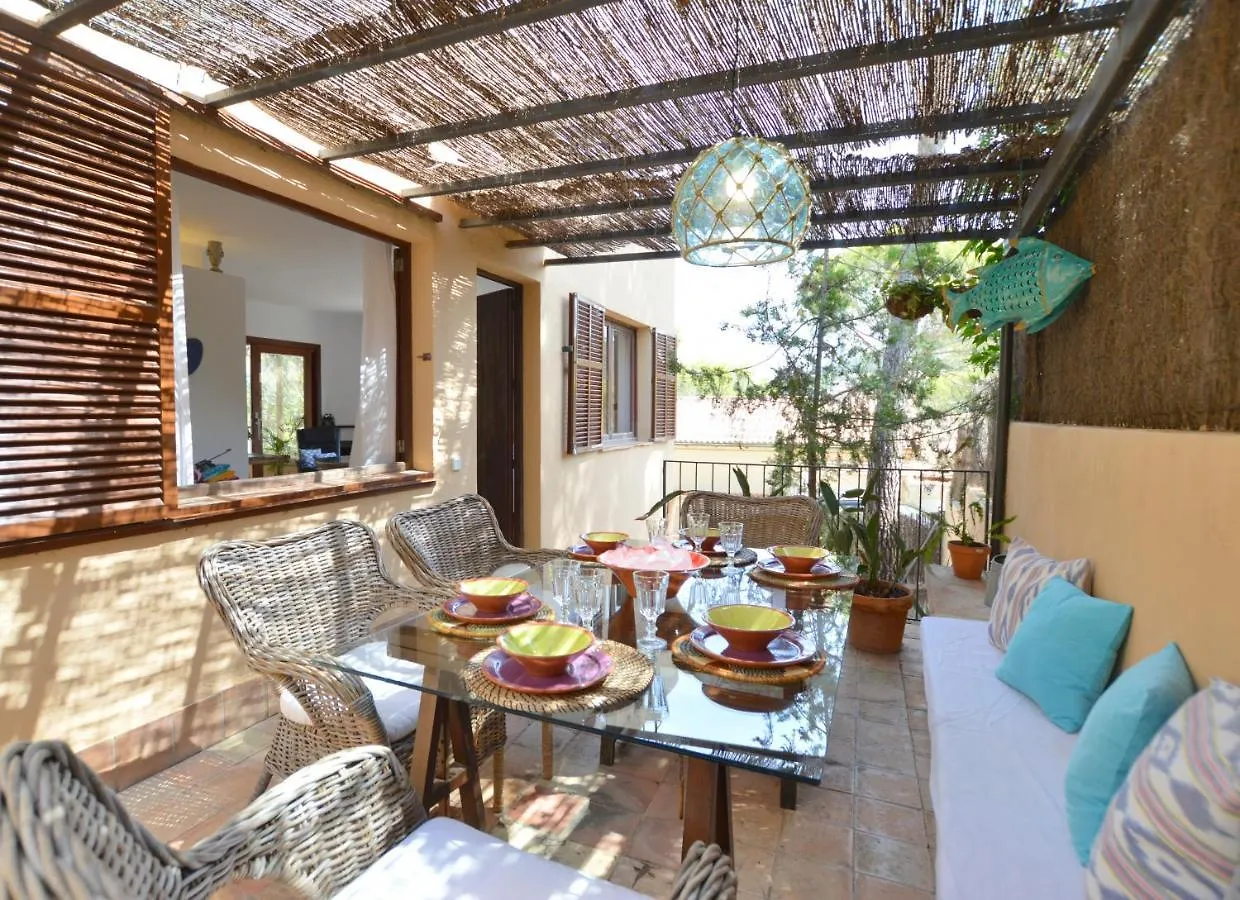 木屋 Private Pool With Sea Views In Port Of Andratx别墅